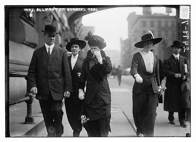 Mrs. [Alva] Belmont at gunmen's trial