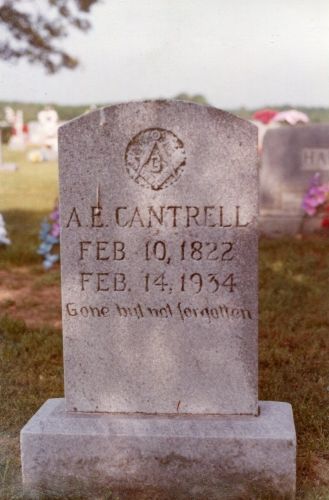 Alexander E. Cantrell gravesite
