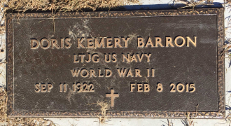 Doris Rose (Kemery) Barron --U.S., Find a Grave Index, 1600s-Current