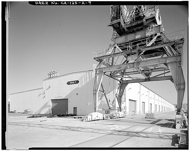 9. GENERAL OBLIQUE VIEW OF SOUTH CORNER OF SHED WITH...