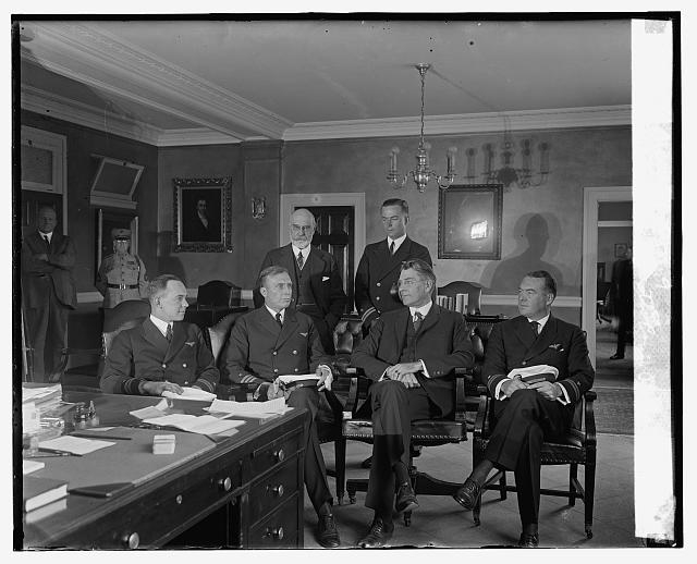 Sec. Wilbur with Com. Rogers & crew of P.N.A., 9/30/25