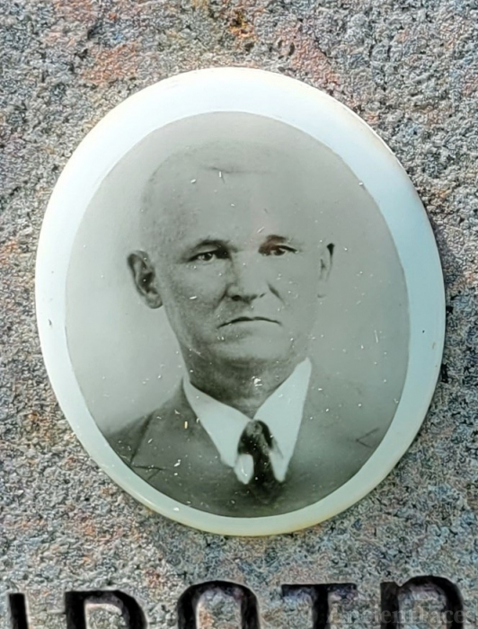 Found on his headstone