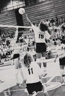 Sue Jurkonis 1992 Willowbrook High School Volleyball