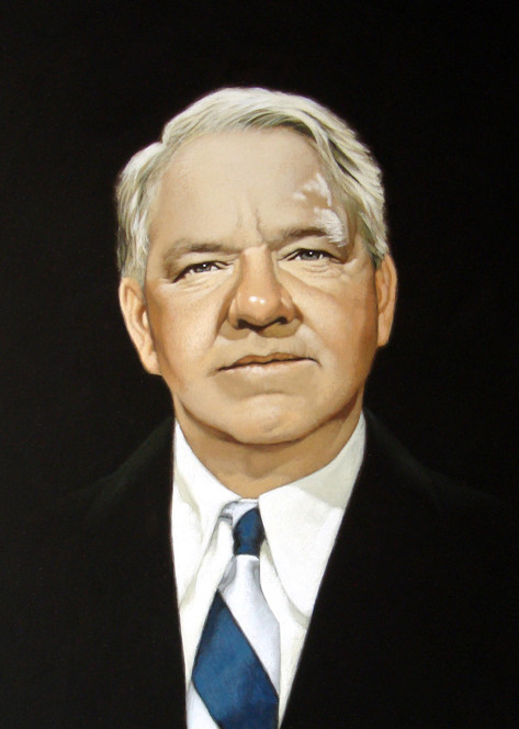 W. C. Fields by artist Arthur K. Miller