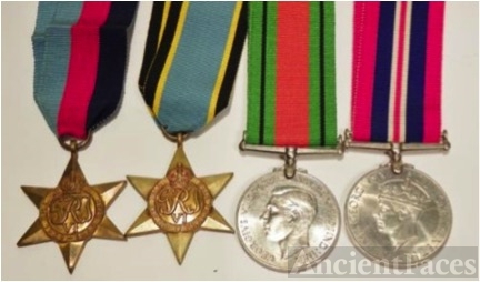 Bernard Stephen Lyons' medals