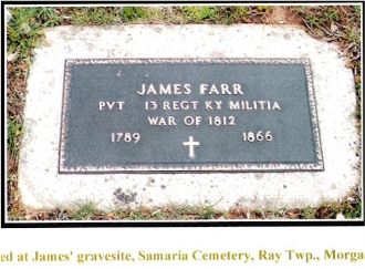 James Farr Tombstone