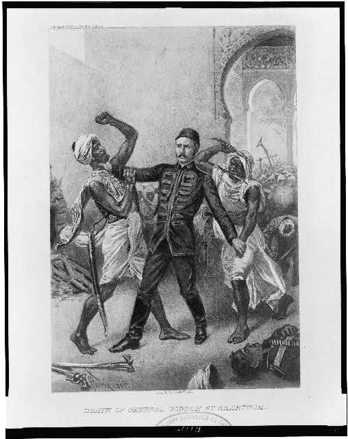 Death of General Gordon at Khartoum / J.L.G. Ferris, pinx.