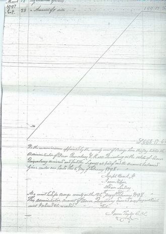 Aaron Quisenberry-Estate Papers # 15 -Final Page