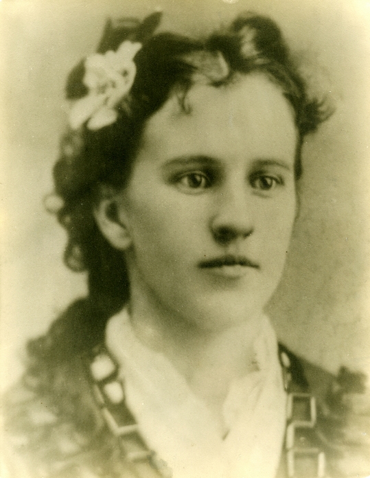 Jennie Belle Everett 1897 Wedding photo