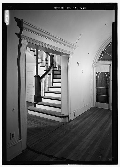 Interior view, first floor, general view in center room...