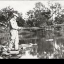 Walter VanBrunt fishing