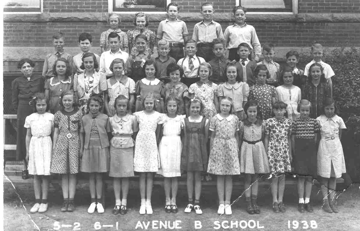 Mom at School in 1938