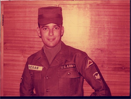 John in his Army Uniform