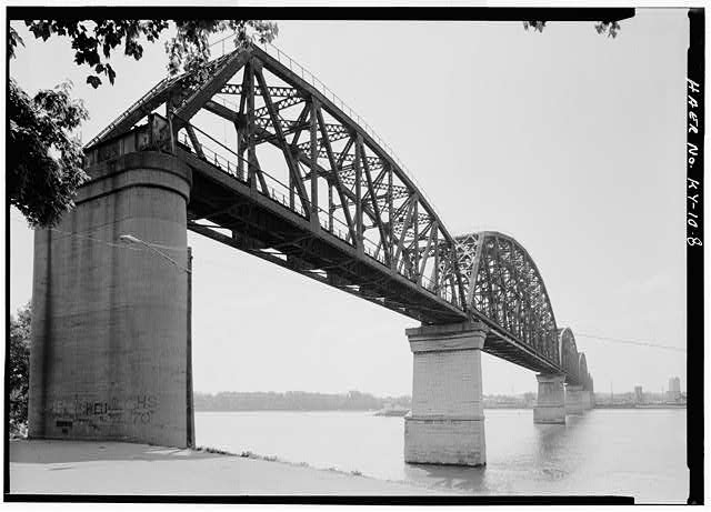 8. General view of northern approach span. - Big Four...