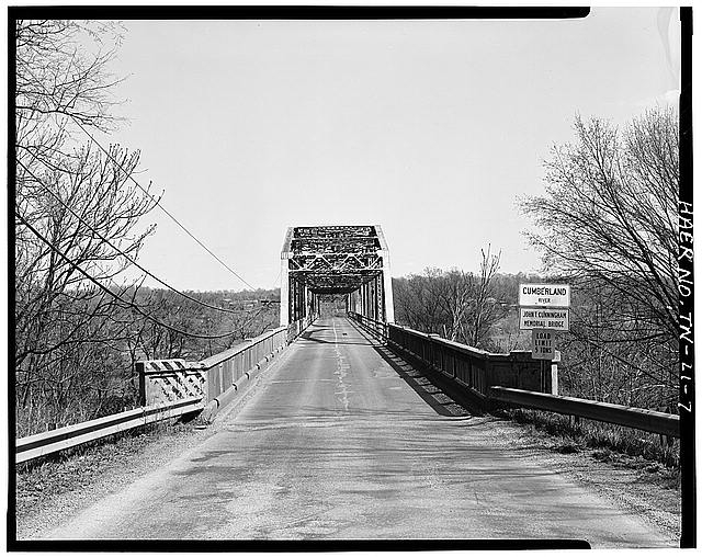 7. THROUGH VIEW OF BRIDGE, LOOKING EAST - John T....