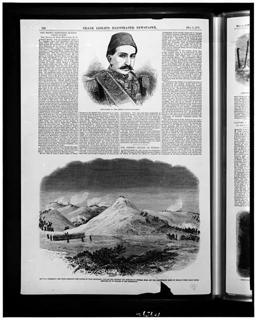 Abdul-Hamid II, the present Sultan of Turkey Montana...
