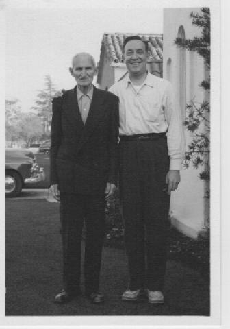 Ben and Lester Benioff, California 1958