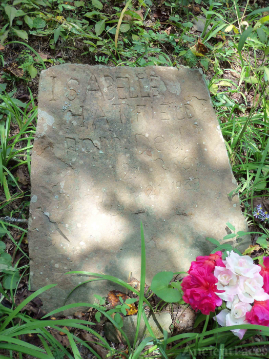 Isabella (Lester) Hatfield Grave, West Virginia