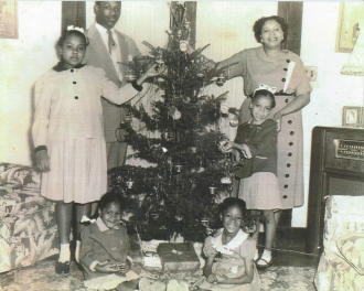 Lewis Family Christmas 1954