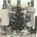 Lewis Family Christmas 1954