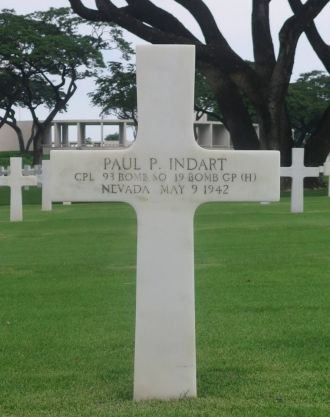Paul P Indart gravesite