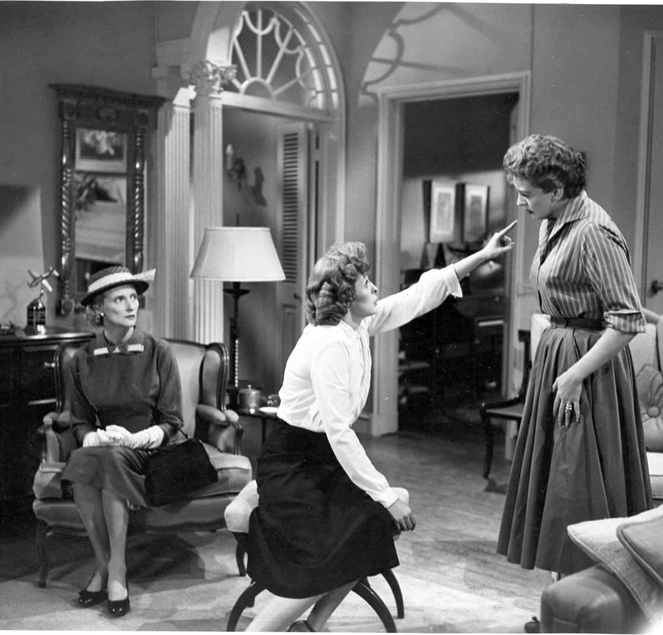 Eileen Heckart and Nancy Kelly
