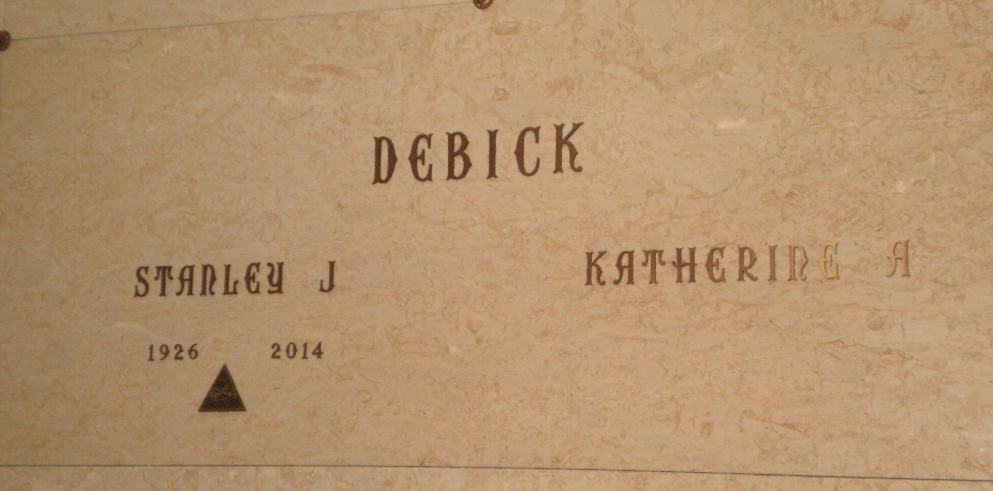 Stanley Joseph Debick Gravesite