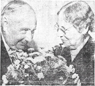 GARR'S GREAT GRANDPARENTS WILLIAM & CORNELIA GULDEMOND, 1947, SAN DIEGO, CA