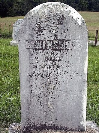 Levi Henry, ggggrandfather tombstone