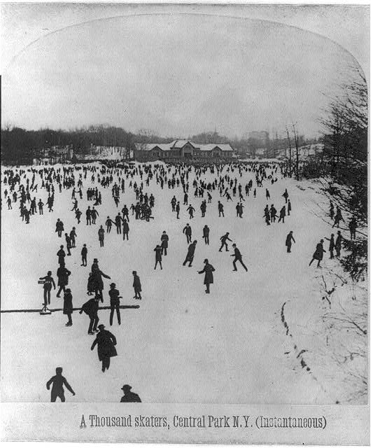 A thousand skaters, Central Park, N.Y. (Instantaneous)