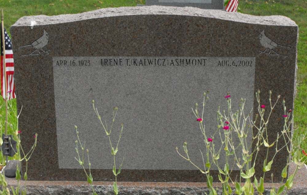 Irene T Ashmont gravesite