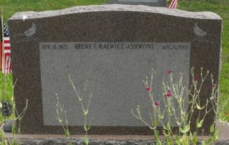 Irene T Ashmont gravesite