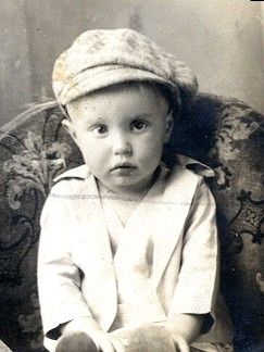 Portrait of a young boy in Oklahoma