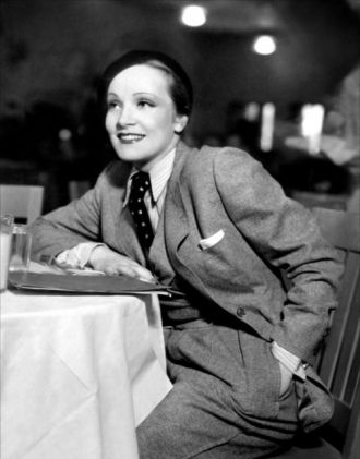 A photo of Marlene Dietrich