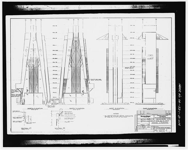 204. Photocopy of drawing (1977 architectural drawing by...