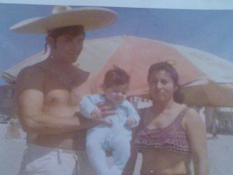 Thats me and my parents Mary and Art Fuentes...
