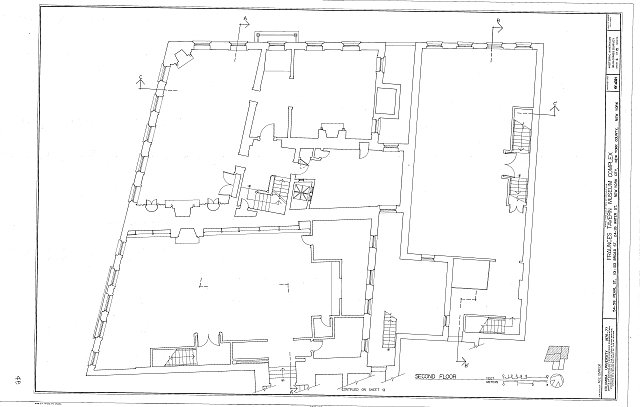 Second Floor plan. - Fraunces Tavern Museum Complex,...