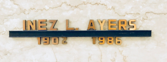 Inez L Ayers Gravesite