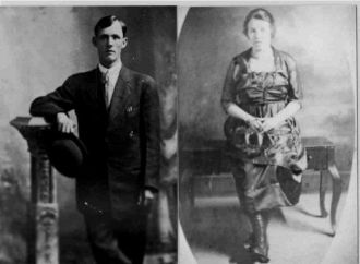 William and Ada Trueblood Bledsaw, 1915