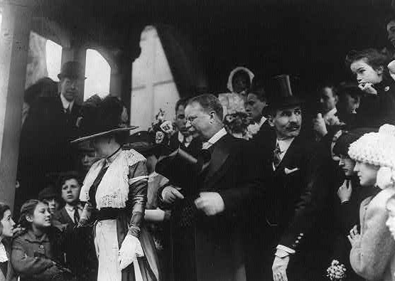 President Roosevelt at Daughter's Wedding