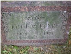Ruth Mildred (Swarthout) Henry gravesite