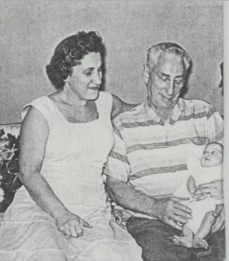 1957 Ruth Becker Esposito and her father Louis Becker