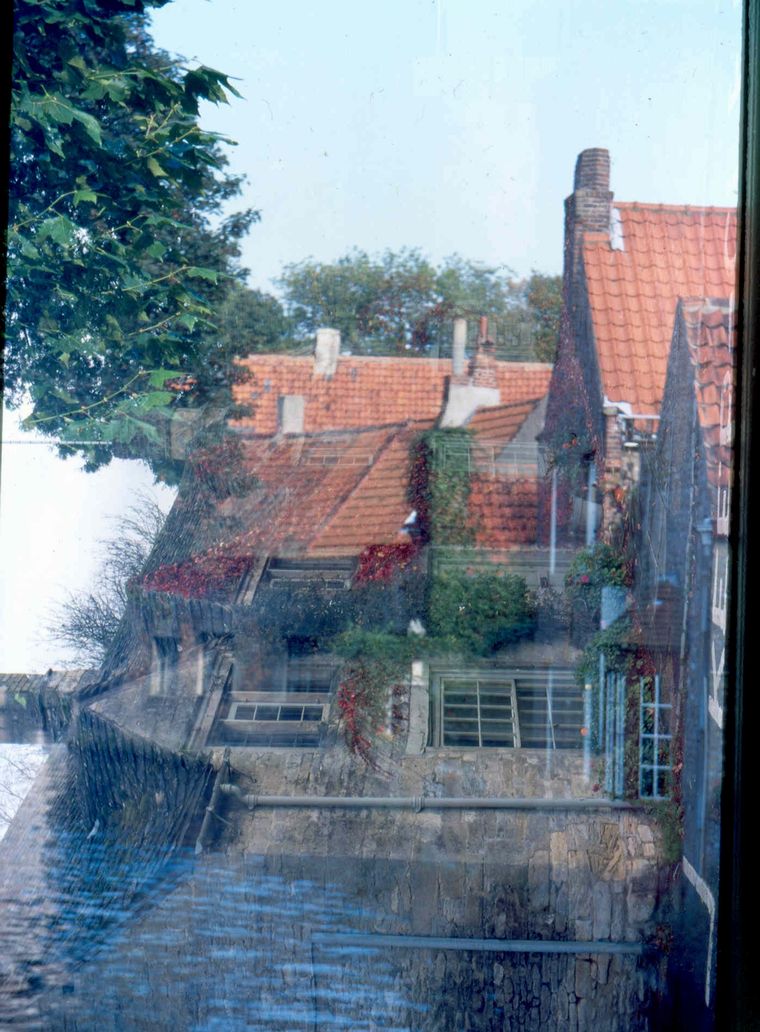 Brugge (Belguim) Canal Scene