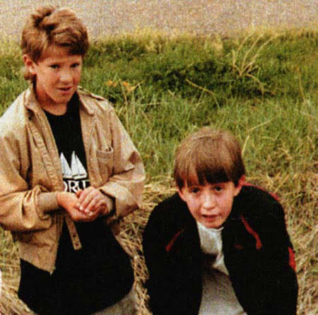 Dylan Klebold with Brooks Brown