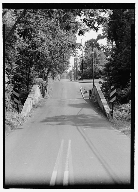 8. VIEW NE OF SOUTH APPROACH. - Morris Run Bridge,...