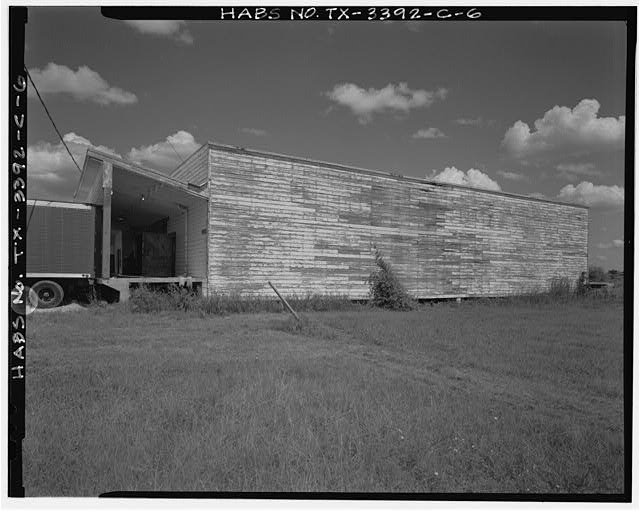 6. General oblique view of west side showing reverse...