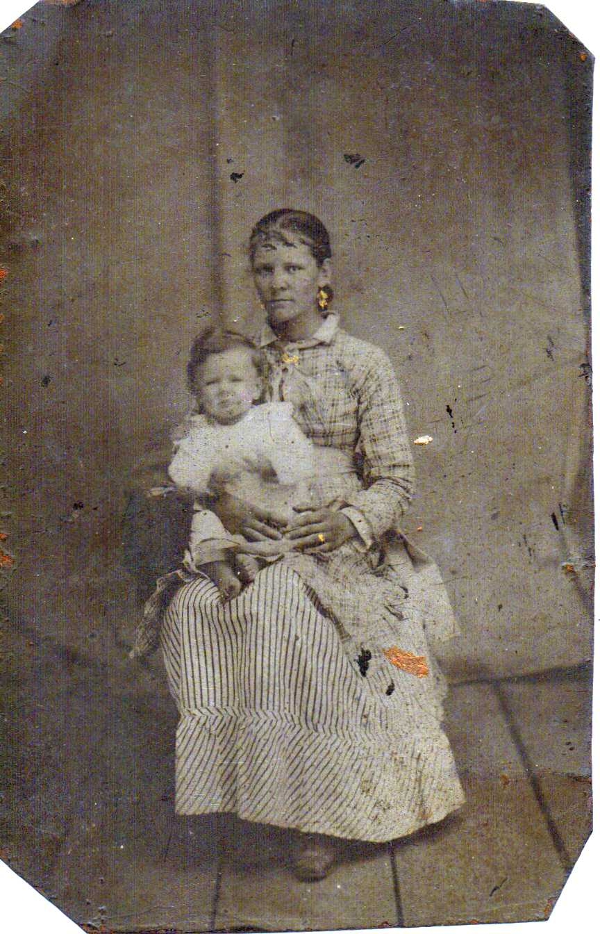 Unknown mother & child, Florida?
