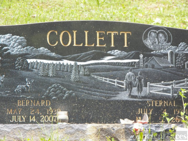 Bernard and Sternal Collett Gravesite