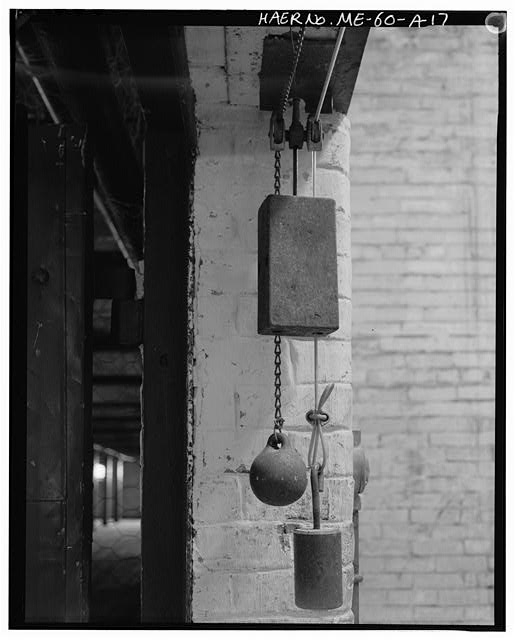 17. VIEW FIRST FLOOR SECURITY FIRE DOOR COUNTERWEIGHT,...