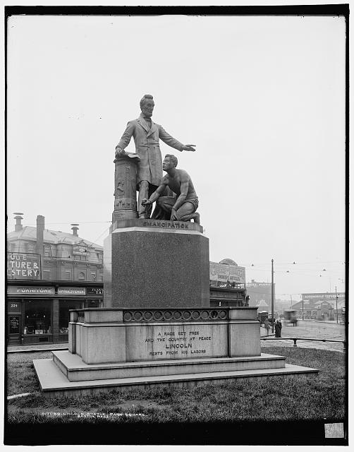 Lincoln statue, Park Square, Boston, Mass.